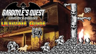 #GargoylesQuest Gargoyle&#39;s Quest - Game Boy - ULTIMATE GUIDE - ALL Areas, ALL Items, ALL Bosses 100%