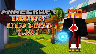 *NEW* Narutoto: Ninja World Mod - Minecraft 1.20.1 (Mod Showcase)