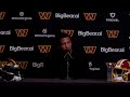 Introductory Press Conference: Sonny Styles Meets the Media as the Newest Washington Commanders