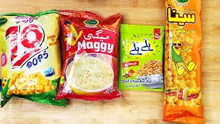 ASMR Unboxing of Nimko & Local Pakistani Snacks 🎧 | Pure Desi Crunch Sounds for Adults 2025 screenshot 4
