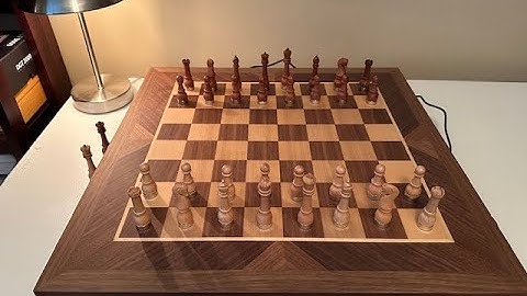 Phantom Chess Board - Sample Game