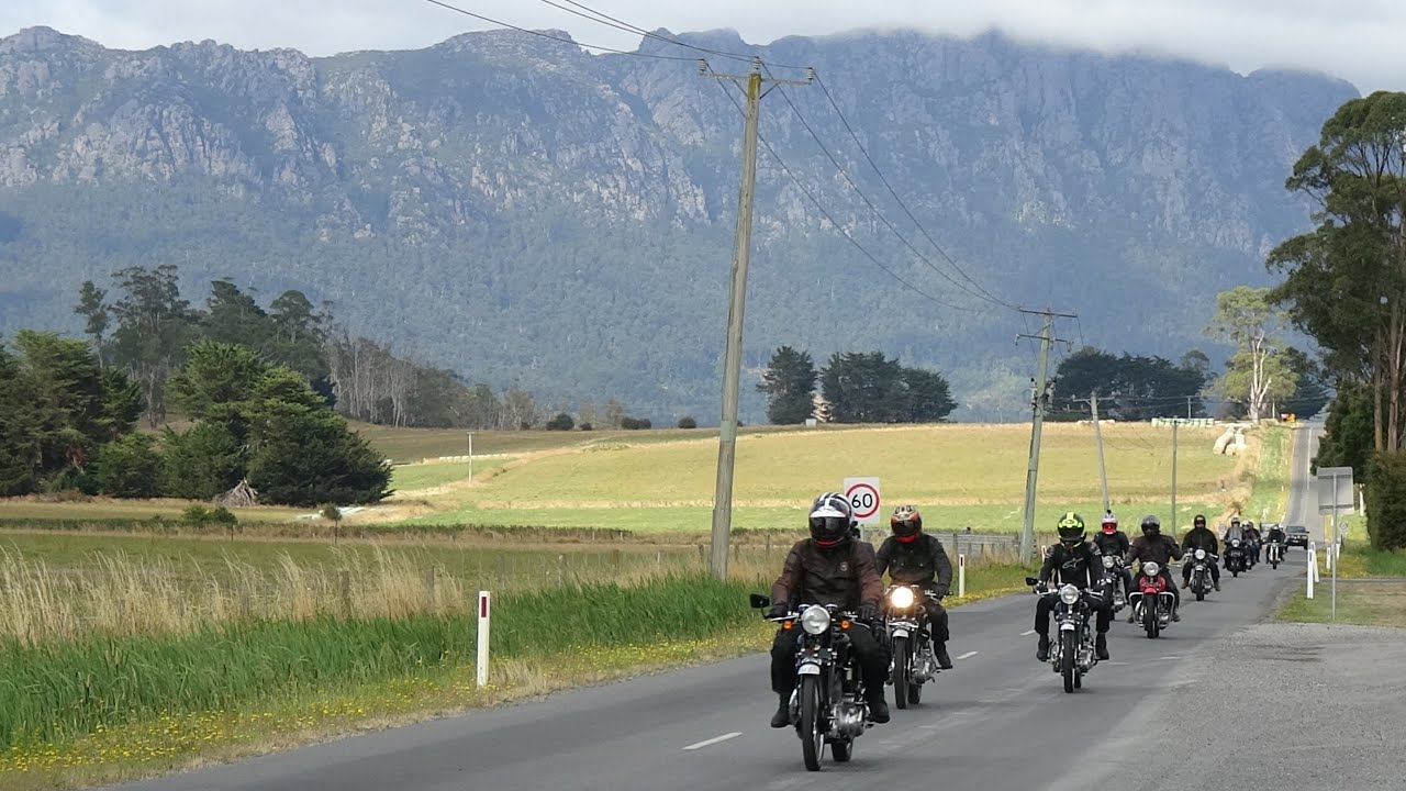 Vincents & HRDs Touring around Tasmania in February 2023 over 11 days