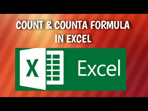 How to use countblank ,Count & Counta Formula in Excel in urdu/hindi