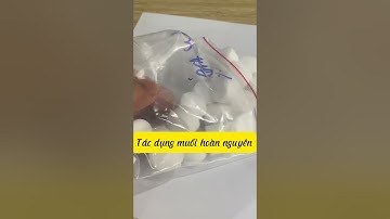 Cung cấp muối hoàn nguyên cho lọc nước tinh khiết #xulynuocphen #muoihoannguyen #xuhuongtiktok