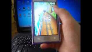 Subway Surfs Se Queda Pegado En Lg Optimus L5