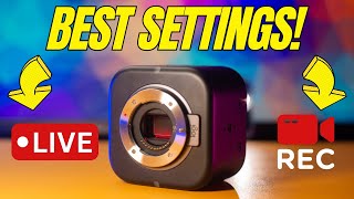 Best SETTINGS to Get the BEST IMAGE out of The Mevo Core for Live Streaming & Recording