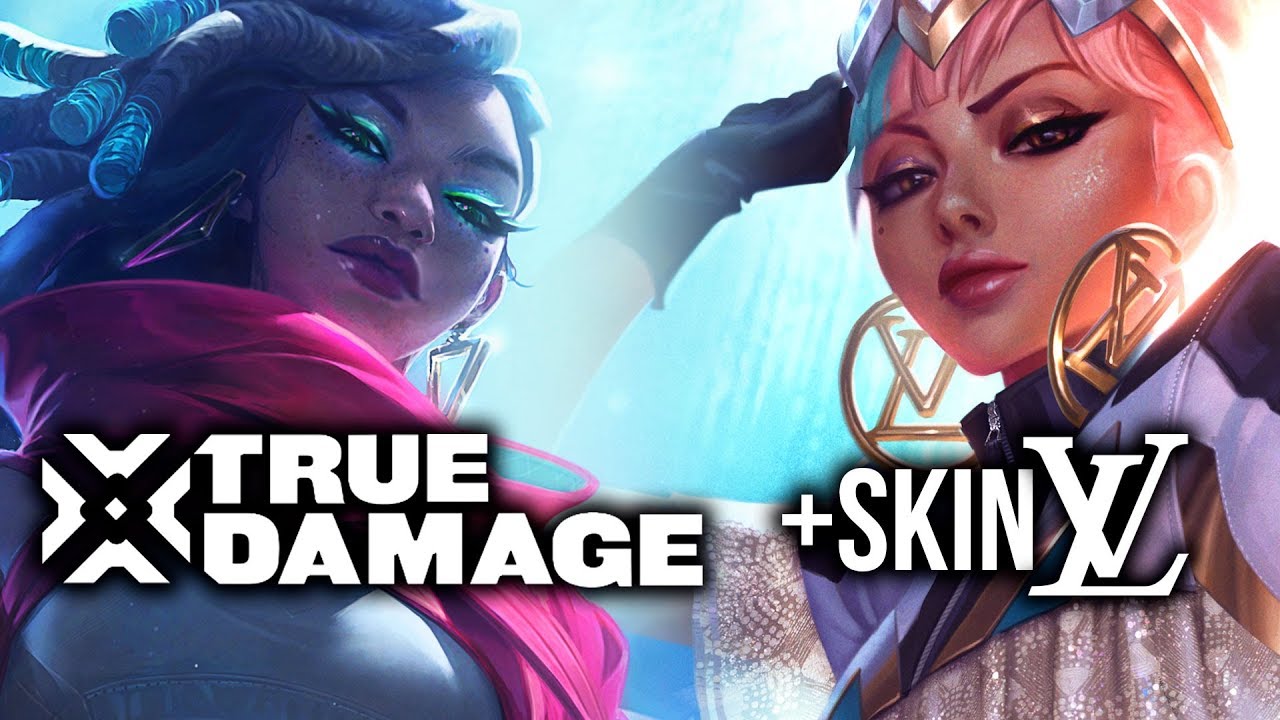 TRUE DAMAGE + Skin Louis Vuitton - Teaser, Splash Art y más | Noticias LOL - YouTube