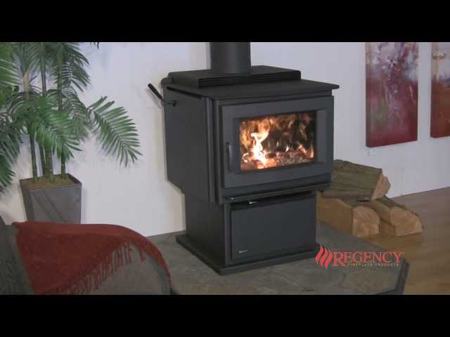 Pro Series F5100 Extra Large Hybrid Wood Burning Stove By Regency