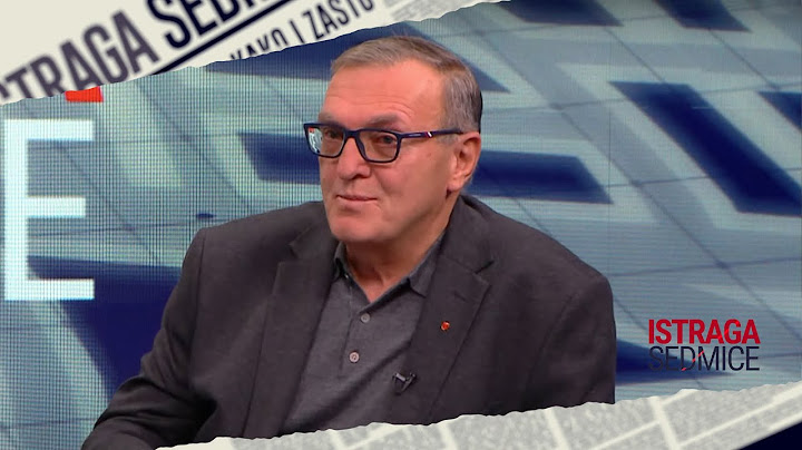 ISTRAGA SEDMICE: KARUP-DRUŠKO: INICIJATIVA STEVANOVIĆA NEGIRA HAŠKE PRESUDE