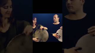 Layne Redmond and Tommy B on frame drum duet