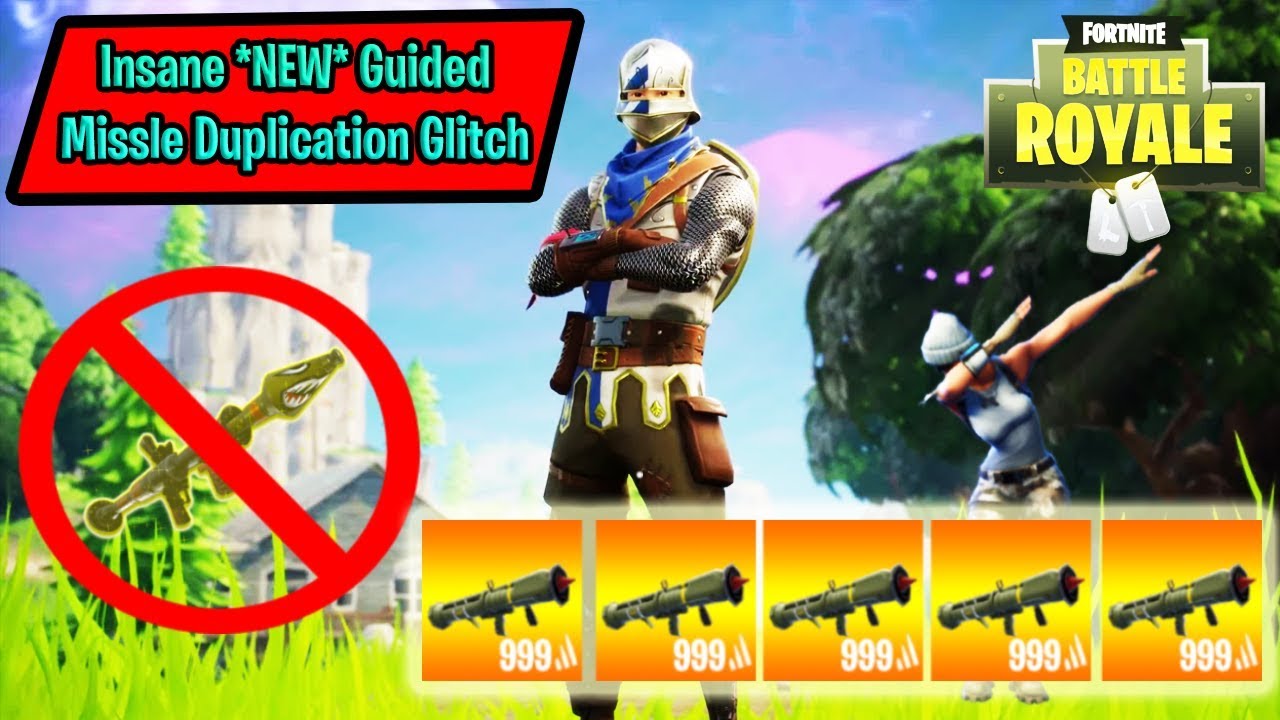 *NEW* Guided Rocket Duplication Glitch on Fortnite Battle Royale | Fortnite Highlights