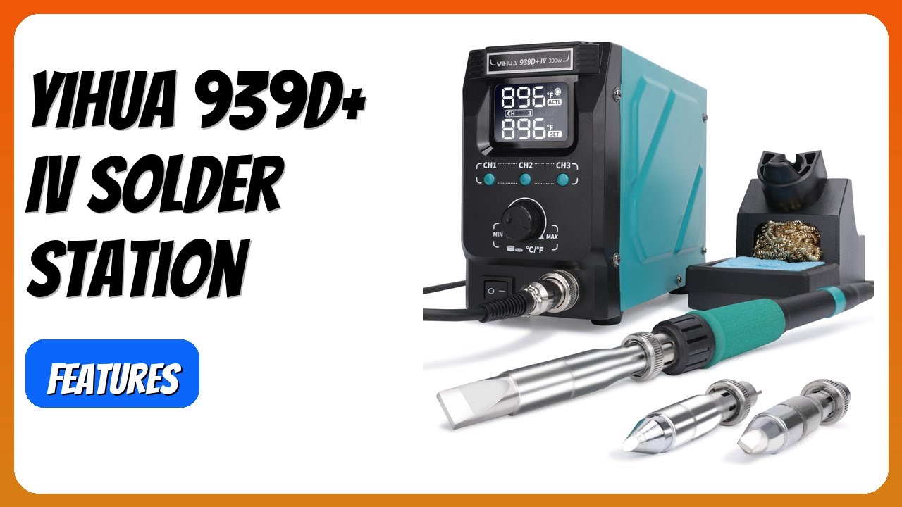 REVIEW (2026): YIHUA 939D+ IV Solder Station. Features. - YouTube