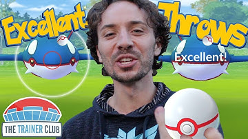 KYOGRE Excellent Throws - How To Hit Excellent Throws Everytime