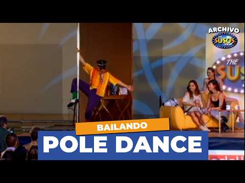 Aprendiendo a BAILAR en el TUBO de una manera muy sensual - Archivo