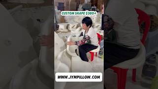 JYMPillow Factory: Car Seat Cushions#MemoryFoam #ManufacturingProcess #pfoam