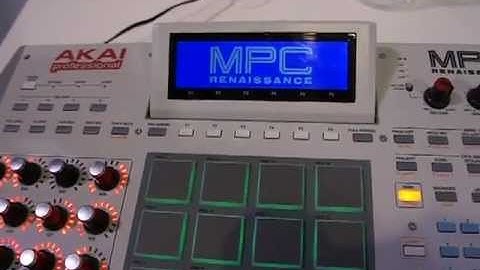 UoK - ICON - NAMM 2012 - AKAI MPC Renaissance - Controller - Drum machine - Beat Making