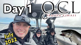 Queen Charlotte Lodge Haida Gwaii Milne Fishing Trip 2022 Day 1 QCL July 2022