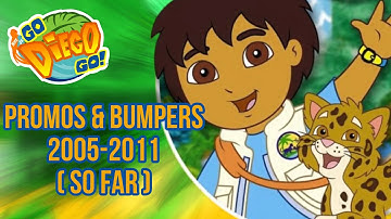 Go Diego Go Nick Jr Promos & Bumpers 2005-2011 ( So Far )