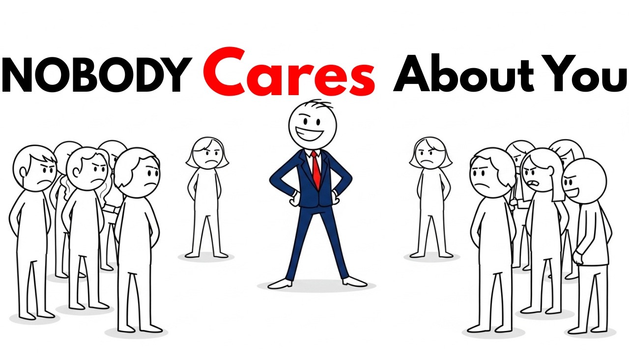 The Day You Realize Nobody Gives a Damn About You — Your Life Changes Forever