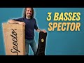 Je reois 3 basses spector en test  unboxing