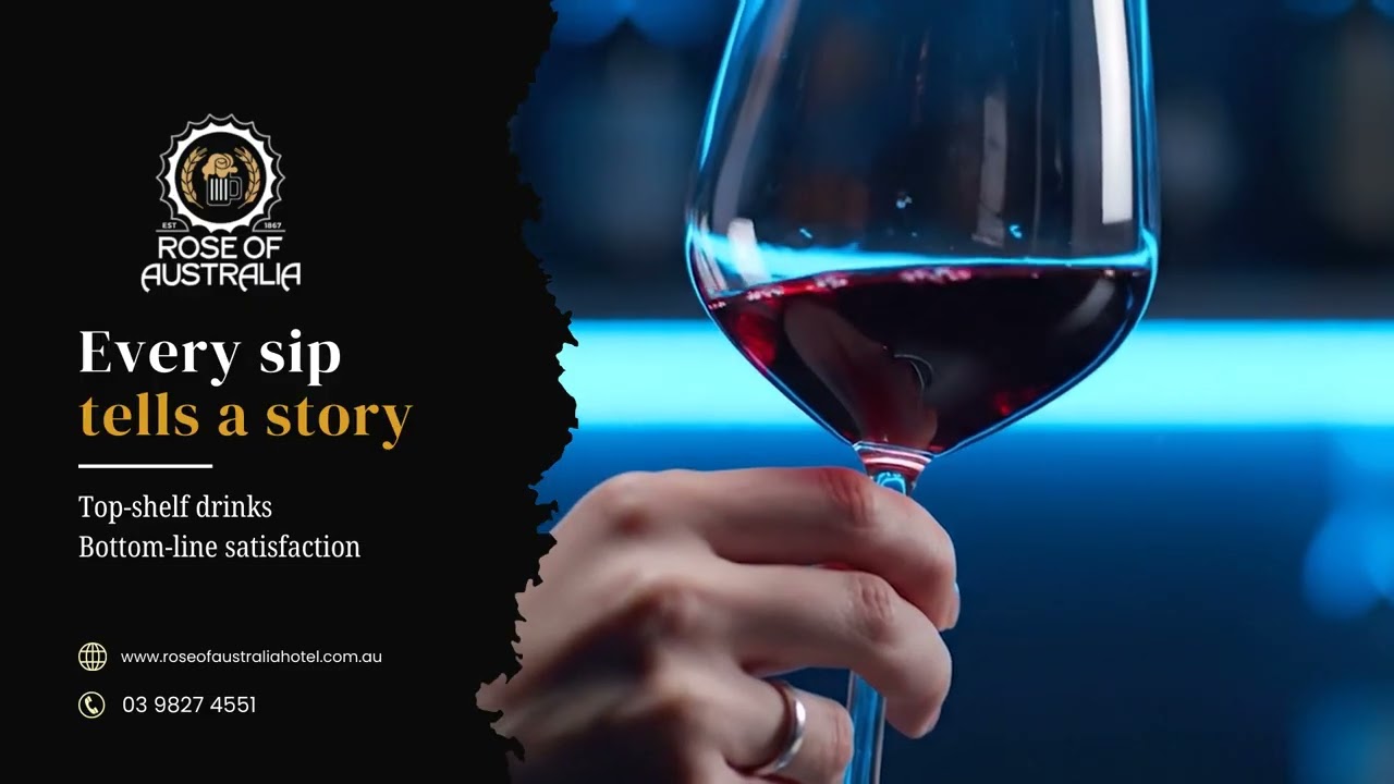 Rose of Australia Williamstown | Premium Wine & Fine Dining Experience in Melbourne
