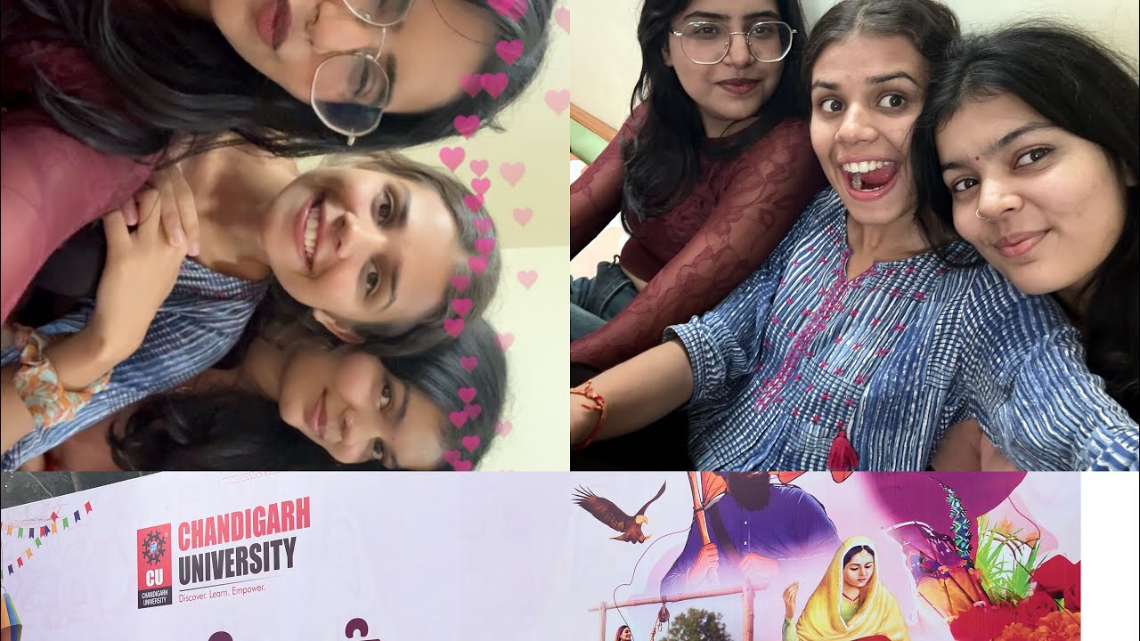 Punjab Day Celebration - Chandigarh University ❤️🥰🫶🏻#chandigarhuniversity #punjab 