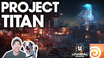 HOUDINI and Unreal Engine 5! Project Titan Overview