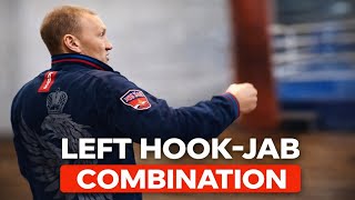 Left hook-jab combination - YouTube