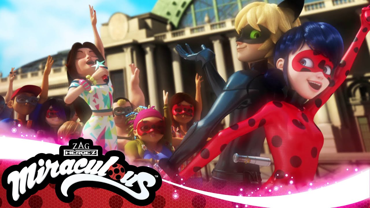 Biedronka I Czarny Kot Sezon 2 🐞 MELOBESTIA – Zatańczmy wszyscy razem! 🐞 | Sezon 2 | Miraculous