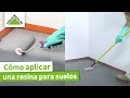 Cómo aplicar una resina para suelos - LEROY MERLIN