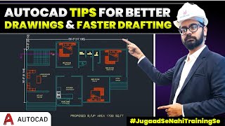 AutoCAD Tips for Better Drawings & Faster Drafting | Best Commands & Tricks of AutoCAD