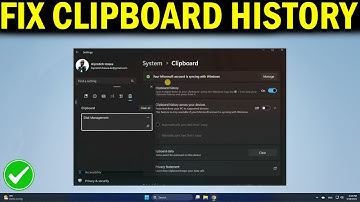How To Fix Clipboard History Not Working or Showing in Windows 11 & 10