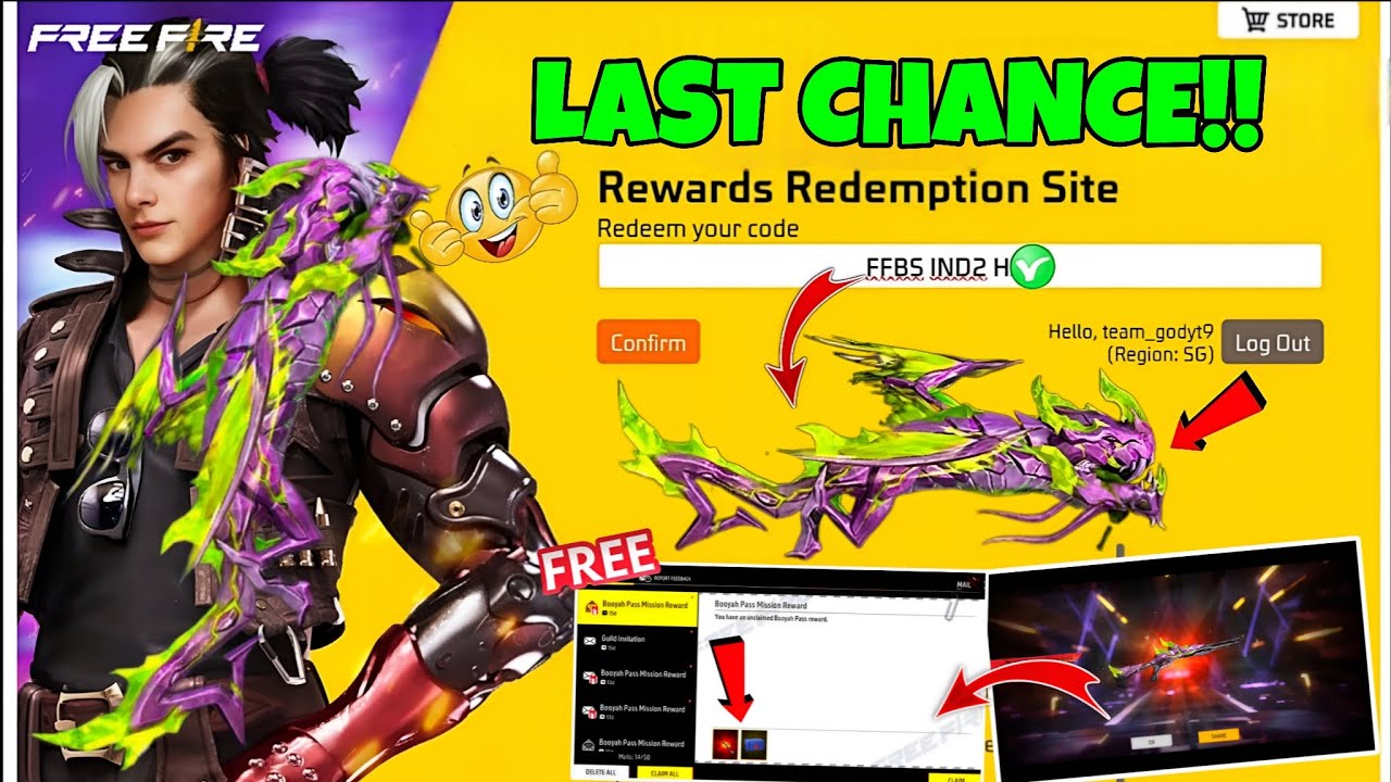 FREE FIRE REDEEM CODE TODAY 24 FEBRUARY |FF REWARDS REDEEM CODE | FF REDEEM CODE TODAY 24 FEBRUARY