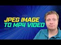 Create An MP4 Video File From A JPG Image And MP3 Audio Using MP32U Net Create An MP4 Video File From A JPG Image And MP3 Audio Using MP32U Net