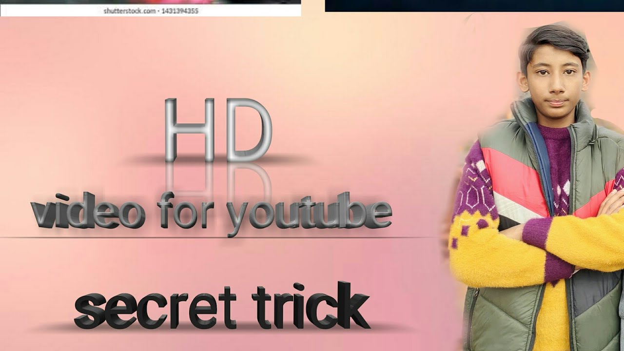 How to upload HD quality video for youtube😱😱💯🔥 - YouTube