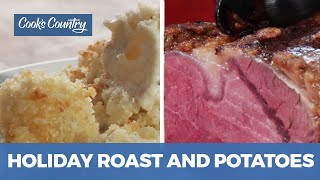 How to Make Boneless Rib Roast with Yorkshire Pudding and Lighthouse Inn Potatoes