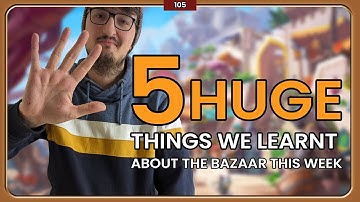 Top 5 things you need to know about the Bazaar now