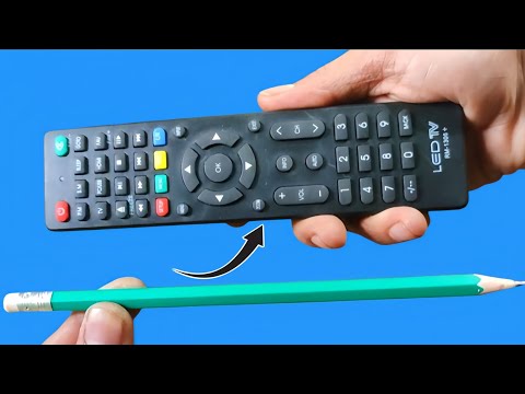 Take a Common Pencil and Fix All Remote Controls in Your Home! How to Repair any Remote Controls.
