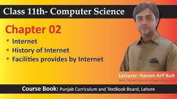 ICS Part 1 Chapter 2 Topic Internet II History of Internet II Benefits of Internet