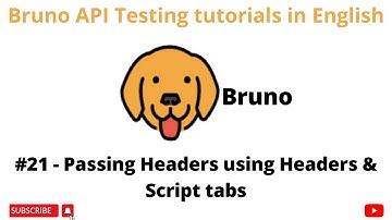 #21 | Passing Headers using Headers & Script tabs | API Testing Tutorials 4 Beginners in English |