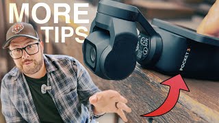 DJI Pocket 3... 🗣️ MORE Tips & Tricks you DIDN'T KNOW. 👏