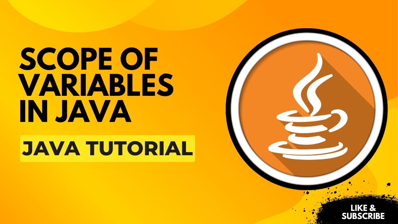 Java Variable Scope Explained  | Java Explained for Beginners | 2025