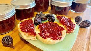 F.R.O.G.  Jam ~ Fig, Raspberry, Orange & Ginger !