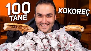 100 TANE KOKOREÇ YEDİM!