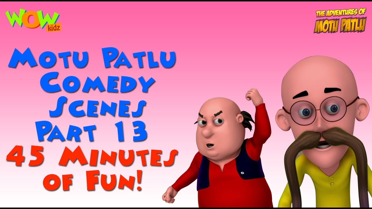 Motu Patlu comedy scenes Part 13 - Motu Patlu Compilation As seen on Nickelodeon
