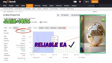 IS NEW PROJECT EA MT4 – Maximize Trading Growth with Consistent Profits