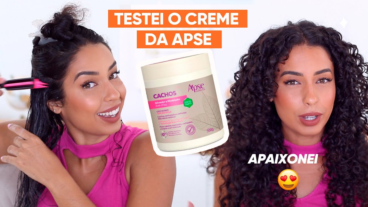 TESTEI O CREME APSE CACHOS NO MEU CABELO - FINALIZAÇÃO E DAY AFTER | JULIANA LOUISE