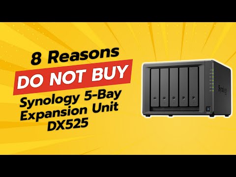 Unità di espansione Synology a 5 alloggiamenti DX525 (senza disco) | 8 motivi per NON acquistarla...