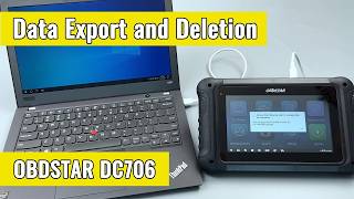 How to Export Data on OBDSTAR DC706 – 3 Easy Methods