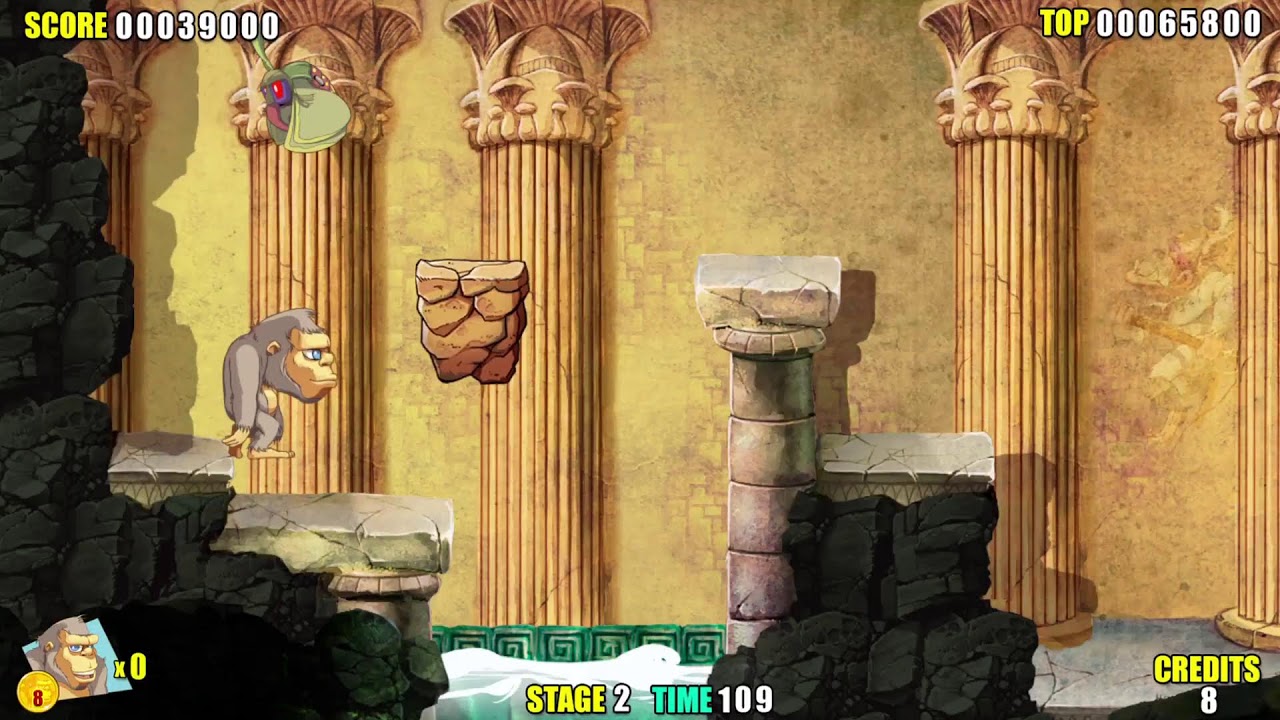 PS5 - Jogo arcade remake Toki ( Juju ) em promoção menos que R$ 5.00